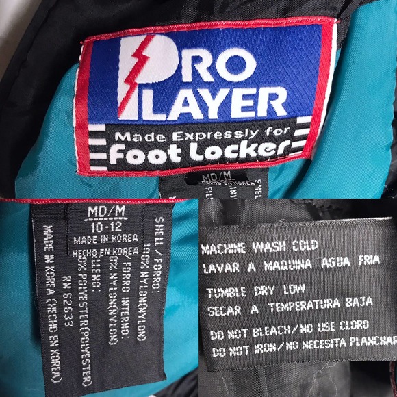 Vintage 90s Youth Reversible ProPlayer Puffer Coat Miami Dolphins NFL Football - Picture 4 of 12